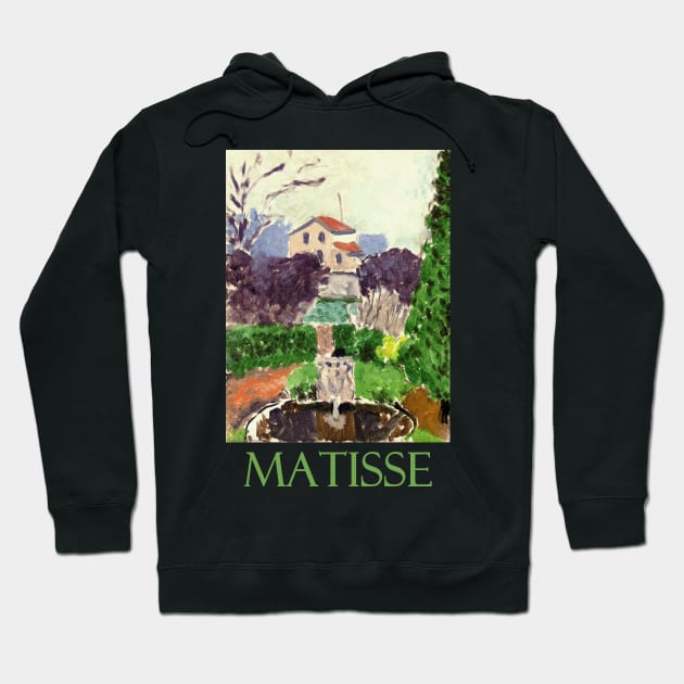 The Artist's Garden by Henri Matisse Hoodie by Naves